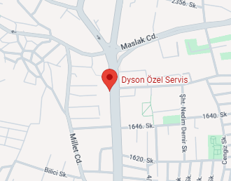 Dyson Özel Servis Harita Konumu